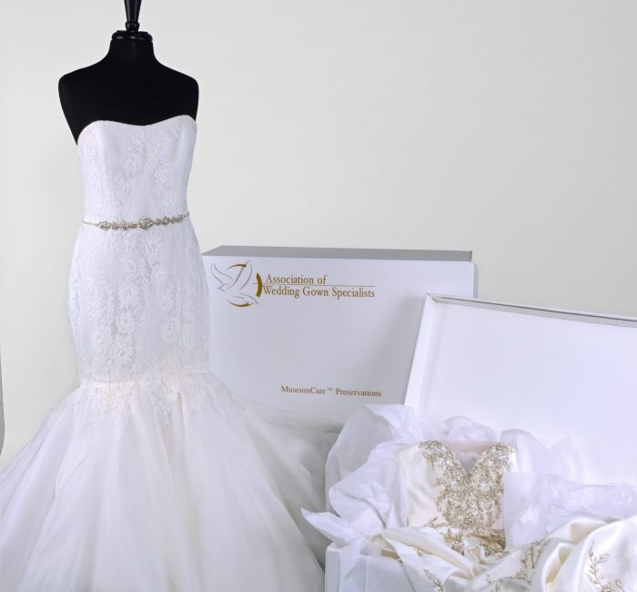 Associate of Wedding Gown Specialists Display